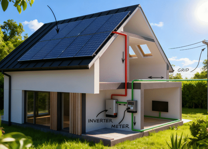 Solar System Wiring Diagram 2